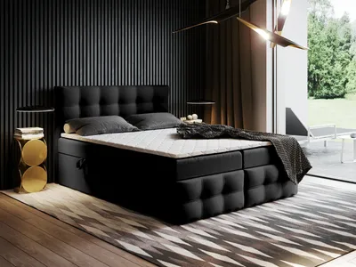 Produktbild von Boxspringbett mit Bettkasten Ewora 3 160x200 cm Polsterbett, Bettgestell, Doppelbett, Stauraum, Schlafzimmer