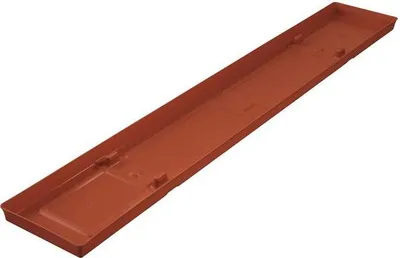 Produktbild von Blumenkasten Untersetzer Toscana 100 cm terracotta