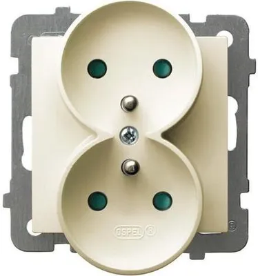 Produktbild von Ospel GP-2GRZP/m/27, IP20, 16 A, 71 mm, 48 mm, 71 mm, 84 g