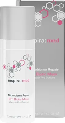 Produktbild von Inspira Microbiome Repair Pro Biotic Mask – Tiefenwirksame Intensivmaske 50 ml