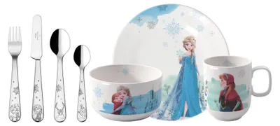 Produktbild von Villeroy & Boch Disney, Toddler dinner set, Mehrfarbig, Porzellan, Mädchen, 135 mm, 280 mm