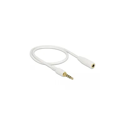 Produktbild von DeLOCK 85628, 3.5mm, Männlich, 3.5mm, Weiblich, 0,5 m, Weiß