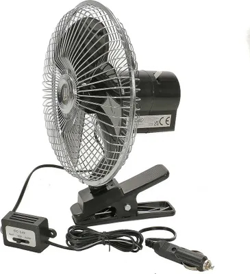 Produktbild von LKW-Ventilator 24 Volt mit Schwenkfunktion, Cliphalterung