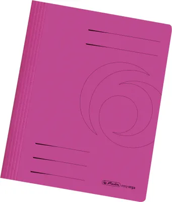 Produktbild von 10 Herlitz Manila Karton Schnellhefter / DIN A4 / Farbe: pink
