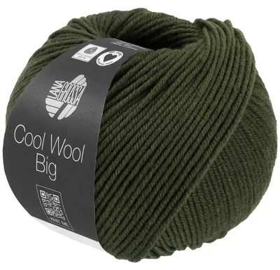 Produktbild von Lana Grossa - Cool Wool Big Melange 1695 lodengrün meliert