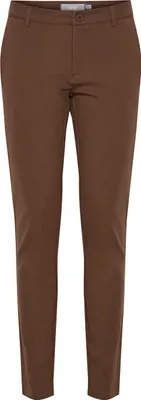 Image de fransa FRLano Pantalon pour femmes Pantalon en tissu avec stretch Poches de rangement Passants de ceinture Fermeture par boutons Slim fit