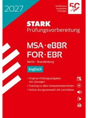Immagine prodotto di STARK Englisch - MSA/eBBR Berlin - FOR/EBR Brandenburg 2027 - Prüfungsvorbereitung