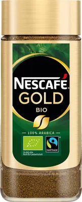 Produktbild von Nescafé Gold Organic Fairtrade | löslicher Kaffee | 100g-Glas