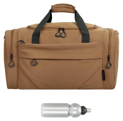 Produktbild von Sporttasche groß Herren Damen Saunatasche Reisetasche Tasche Elephant Porto Large 55 cm Tasche 3738 + Trinkflasche - Braun