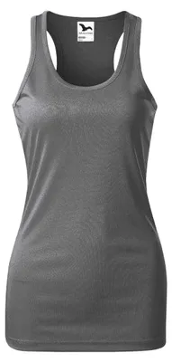Produktbild von Malfini - Ärmelloses Oberteil für Damen, Racerback PP7330 (XS) (Grau)