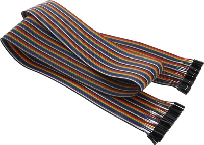 Produktbild von 40 Stück Breadboardkabel weiblich/weiblich (100cm)