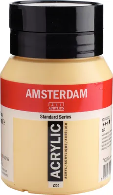Zdjęcie produktu dla Butelka farby akrylowej Amsterdam Standard Series 500 ml Naples Yellow Dark 223