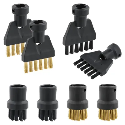 Immagine prodotto di Set di 8 spazzole e accessori per pulitore a vapore, inclusi ricambi
