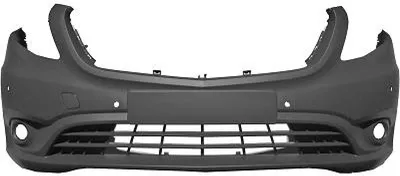 Produktbild von DIEDERICHS Stoßstange Stoßfänger passend für MERCEDES-BENZ VITO Kasten (W447) Grundiert 1668153