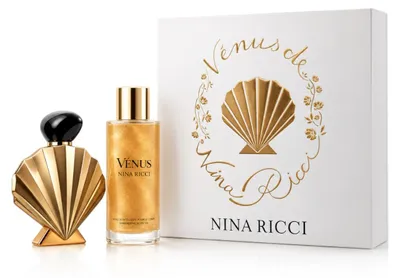 Zdjęcie produktu dla Nina Ricci Vénus, woda perfumowana, 50 ml + Olejek do ciała, 100 ml