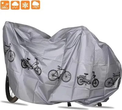 Produktbild von Fahrradgarage, wasserdicht/wetterfest, Fahrradhaube, Plane, Fahrrad-Wetterschutzhülle, 210 x 100 cm