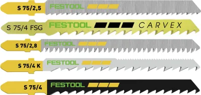 Immagine prodotto di Set di lame per seghetto alternativo Festool STS-Sort/25 W