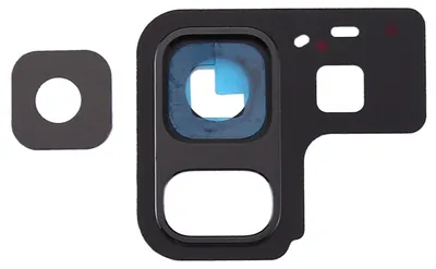 Image de Lentille d'appareil photo pour Samsung Galaxy A8 2018 / A7 2018 - Pièce de rechange pour la protection de l'objectif