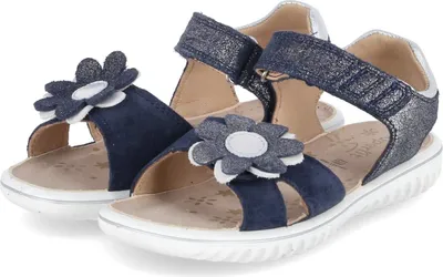 Produktbild von Superfit Mädchen Sandalen SPARKLE Dunkelblau Leder  Größe: 31