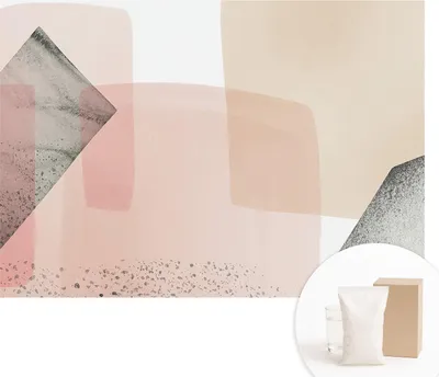 Produktbild von Fototapete - Wandbilder für Wohnzimmer - 208x146 cm - Dekorative Wandfolie - Modernes Design für Wanddekoration - Tapeten für Innenräume - Zarte Figuren