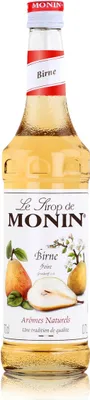 Produktbild von Monin Sirup Birne 700ml - Cocktails Milchshakes Kaffeesirup (1er Pack)