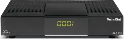 Produktbild von TechniSat HD-C 233 | HD-Receiver für Kabelfernsehen, DVB-C, HDMI, SCART, USB