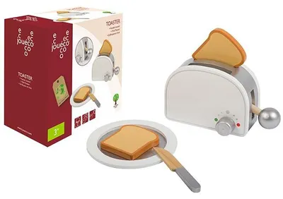 Produktbild von Jouéco Holztoaster - nachhaltiges Spielzeug für Kinder
