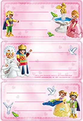 Immagine prodotto di Etichette PLAYMOBIL Princess School