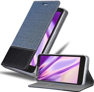 Zdjęcie produktu dla Cadorabo Etui do Motorola MOTO X3 Etui ochronne w kolorze niebieskim Etui na telefon komórkowy Etui na książkę Etui Cover