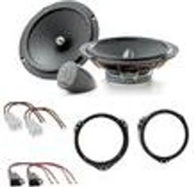 Produktbild von Focal ISU165 2-Wege System Lautsprecher Einbauset für Ducato Jumper Boxer vorne