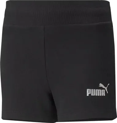 Produktbild von PUMA Ess+ Metallic Sweatshorts Mädchen puma black 140