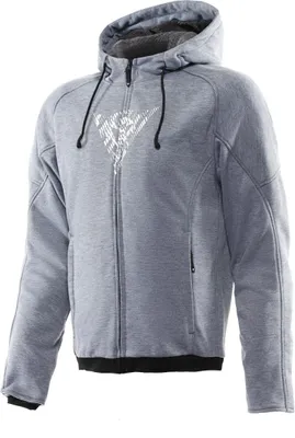 Immagine prodotto di Felpa con cappuccio Dainese Bovisa da moto, grigia, taglia 64