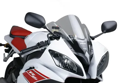 Produktbild von Windschild Puig Z-Racing-Scheibe mit ABE für Yamaha YZF-R6 Bj. 2008 - 2016