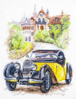 Produktbild von Magic Needle Zweigart Set für Kreuzstich, Edition "Retro Style". Frankreich, Motivgröße: 16x20 cm