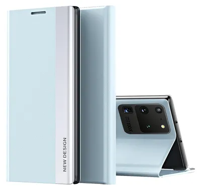 Immagine prodotto di Custodia Galaxy S20 Ultra, Custodia magnetica in Finto cuoio con funzione stand per Samsung Galaxy S20 Ultra Blu