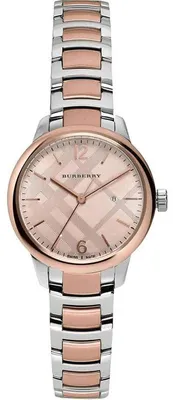 Produktbild von Damenuhr Burberry The Classic BU10117, INOX, Roségold / Silber