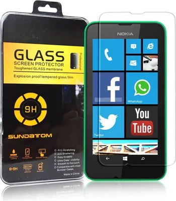 Produktbild von Nokia Lumia 530 Displayschutzfolie 9H Verbundglas Panzer Schutz Glas Tempered Glas