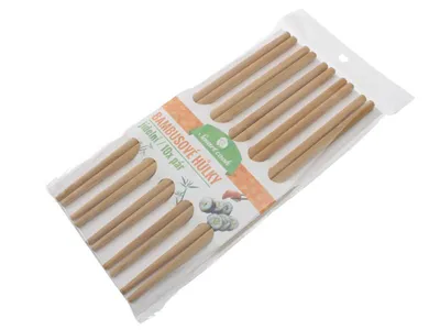 Produktbild von Wiederverwendbare Essstäbchen aus Bambus, 10 Paar, 24 cm lang, für asiatische Küche