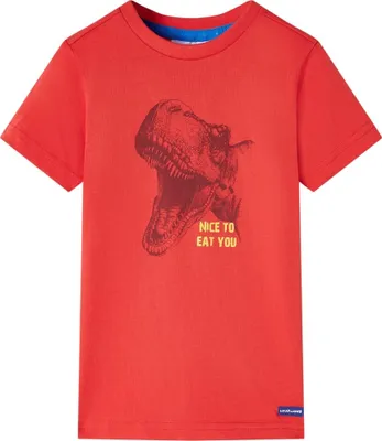 Immagine prodotto di vidaXL Maglietta per bambini rosso 104
