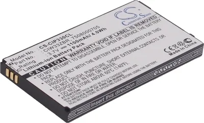 Obrázok produktu pre TECHTEK Batéria kompatibilná s [Cisco] Linksys WIP330, WIP330 nahrádza 7508000705, pre CIW33ZBR