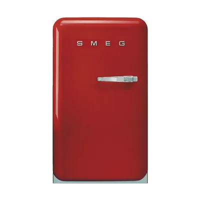 Produktbild von Smeg FAB10LRD5 Freistehendes KÃ1/4hlgerät mit Gefrierfach, 105 l Nutzinhalt KÃ1/4hlteil, 17 l Nutzinhalt Gefrierteil, 54,5 cm Breite, , 142 kWh/Jahr, 4 Sterne, 37 dB Geräuschemissionen