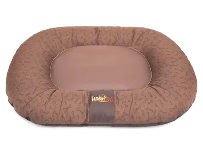 Produktbild von Hobbydog L PPRJBK4 Dog Bed Pontoon L 65X90 cm Light BRWN, L, Brown, 2.4 kg