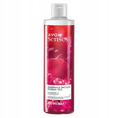 Immagine prodotto di AVON Senses Gel doccia al lampone 250 ml