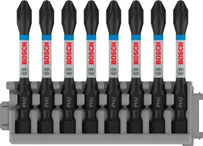 Zdjęcie produktu dla Końcówka udarowa PRO Phillips, PH2, 55 mm, 8 szt.