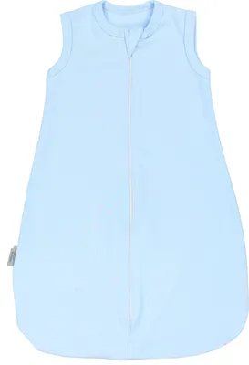 Produktbild von TupTam Sommerschlafsack Baby Schlafsack  en Materialien 0.5 TOG Unisex, Farbe: Hellblau, Größe: 50-56