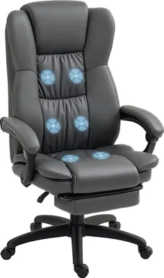 Obrázok produktu pre Ergonomická kancelárska stolička Vinsetto s funkciou odpočinku, 68,5 x 68,5 x 113-121 cm