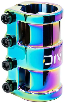 Produktbild von SCS Klemme Neochrome für 32 und 35 mm Lenker, Aluminium 6061, 87 mm Klemmlänge