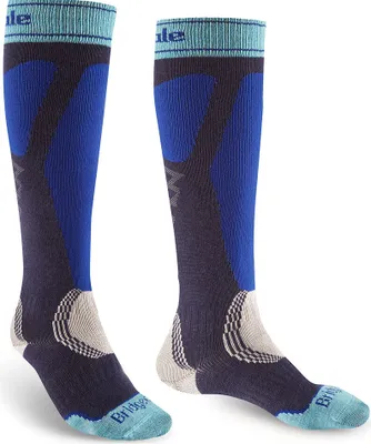 Zdjęcie produktu dla Bridgedale Easy On Merino Performance Lange Socken Blau EU 41-43 Frau Blau EU 41-43