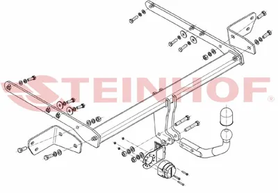 Produktbild von Z546532 Anhängerkupplung passend für FORD Mondeo V 09/2014- starr