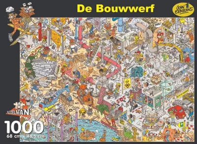 Produktbild von Puzzelman Puzzle 1000 Teile die Puzzelmankerk John Erkelens